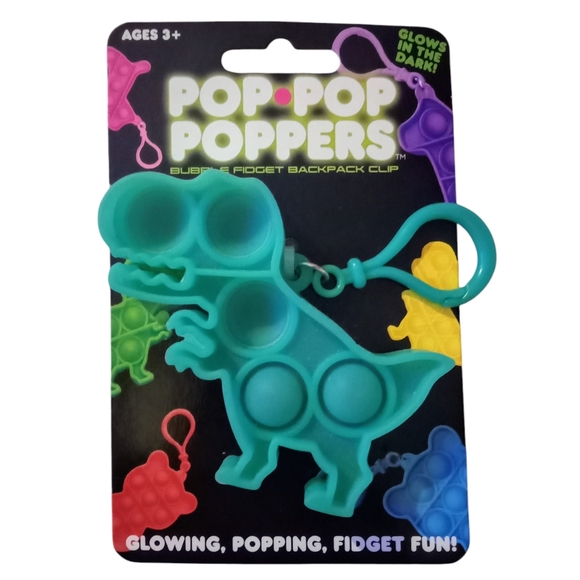 Green T-Rex Pop Pop Poppers - Picture 1 of 5